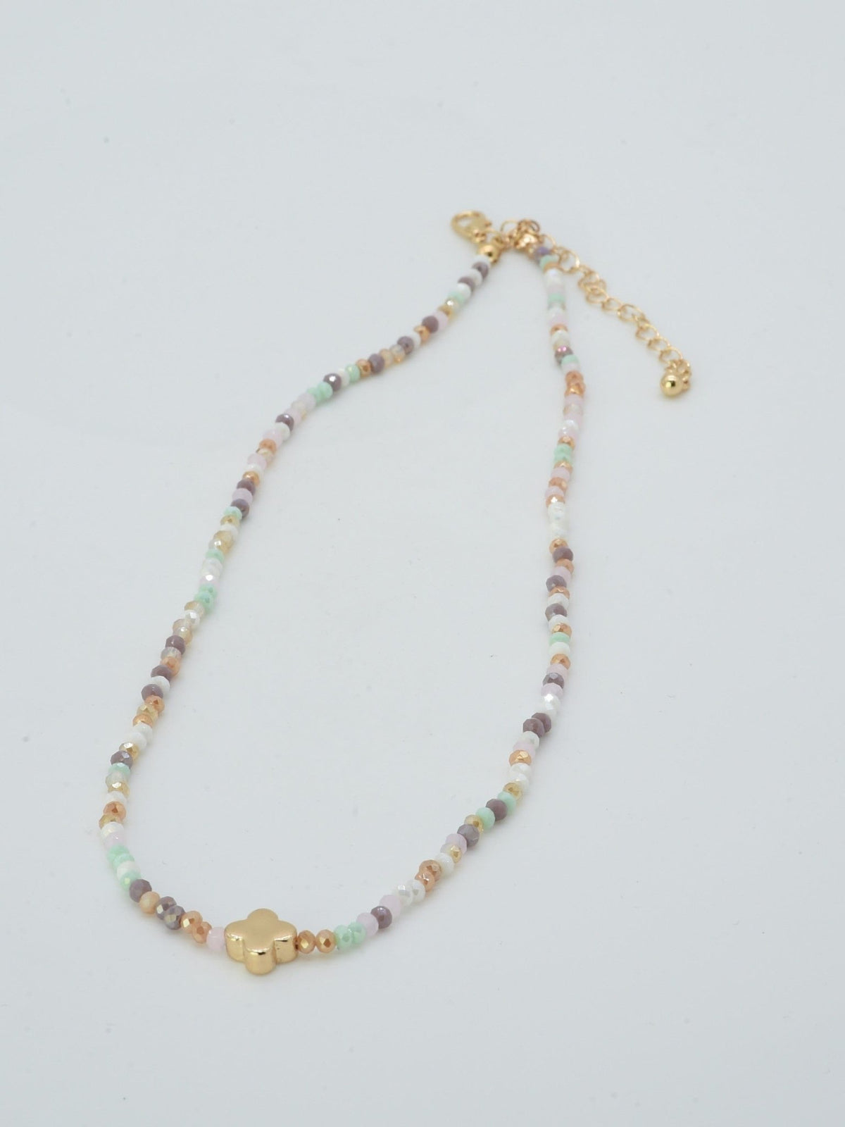 CN4371 Clover Pendant Necklace - MiMi Wholesale