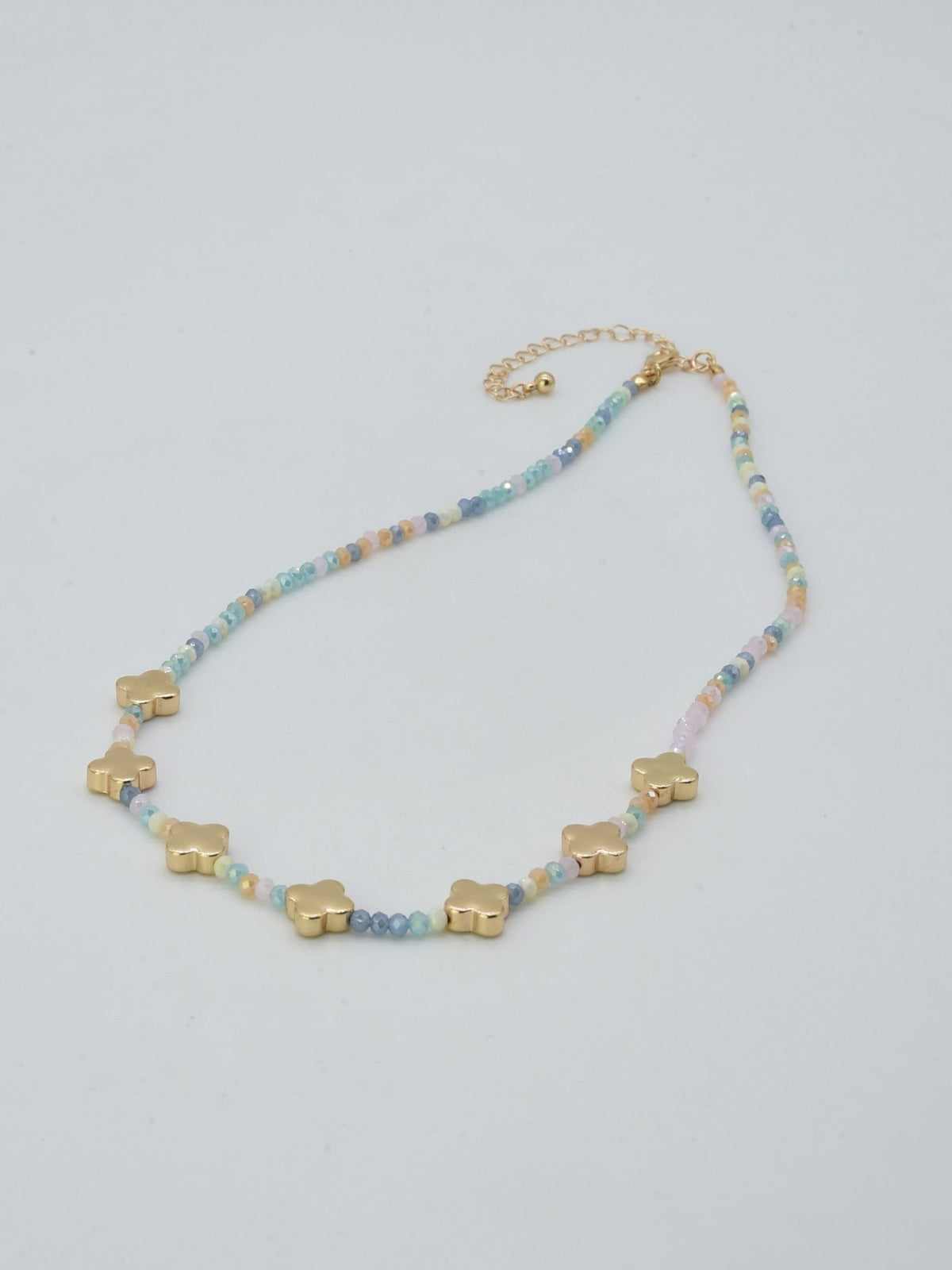 CN4382 Clover Necklace - MiMi Wholesale