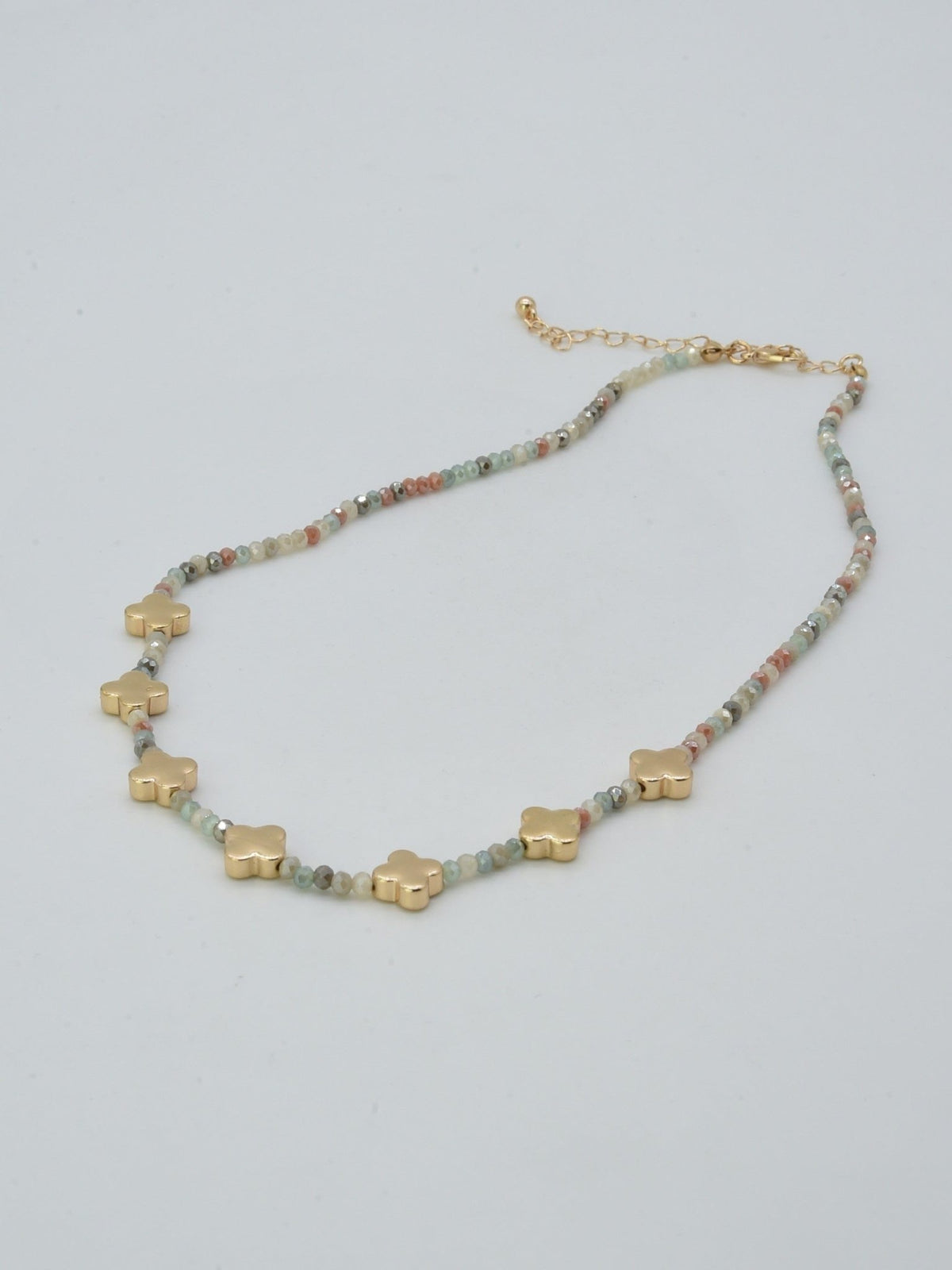 CN4382 Clover Necklace - MiMi Wholesale