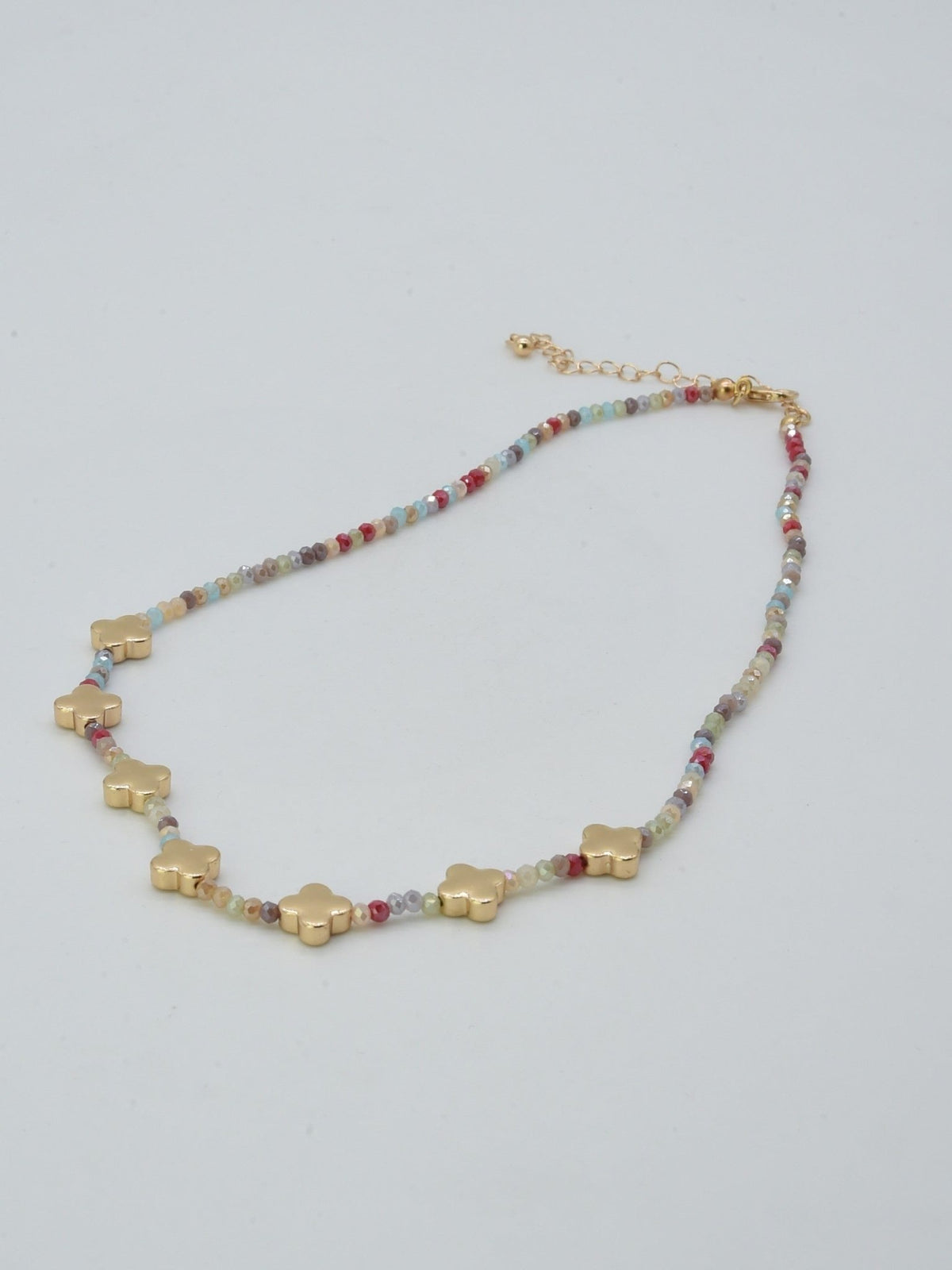 CN4382 Clover Necklace - MiMi Wholesale