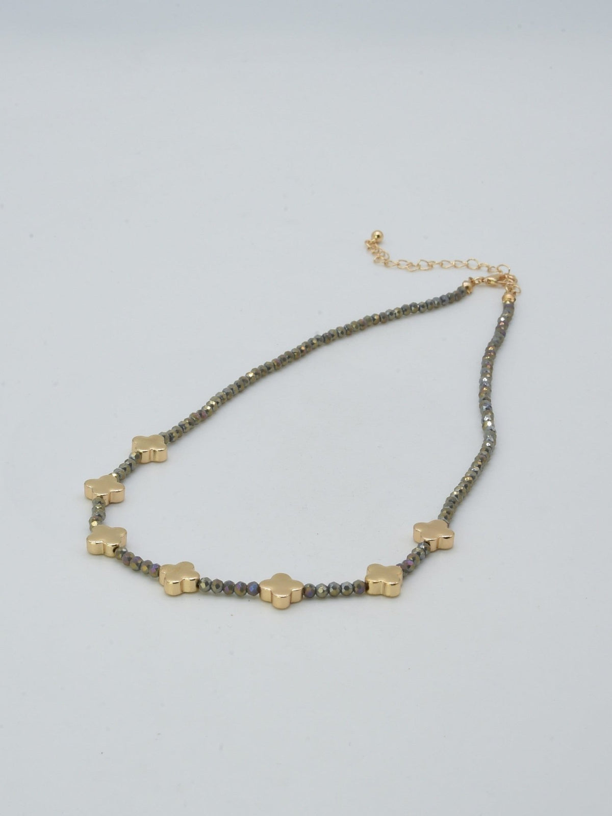 CN4382 Clover Necklace - MiMi Wholesale