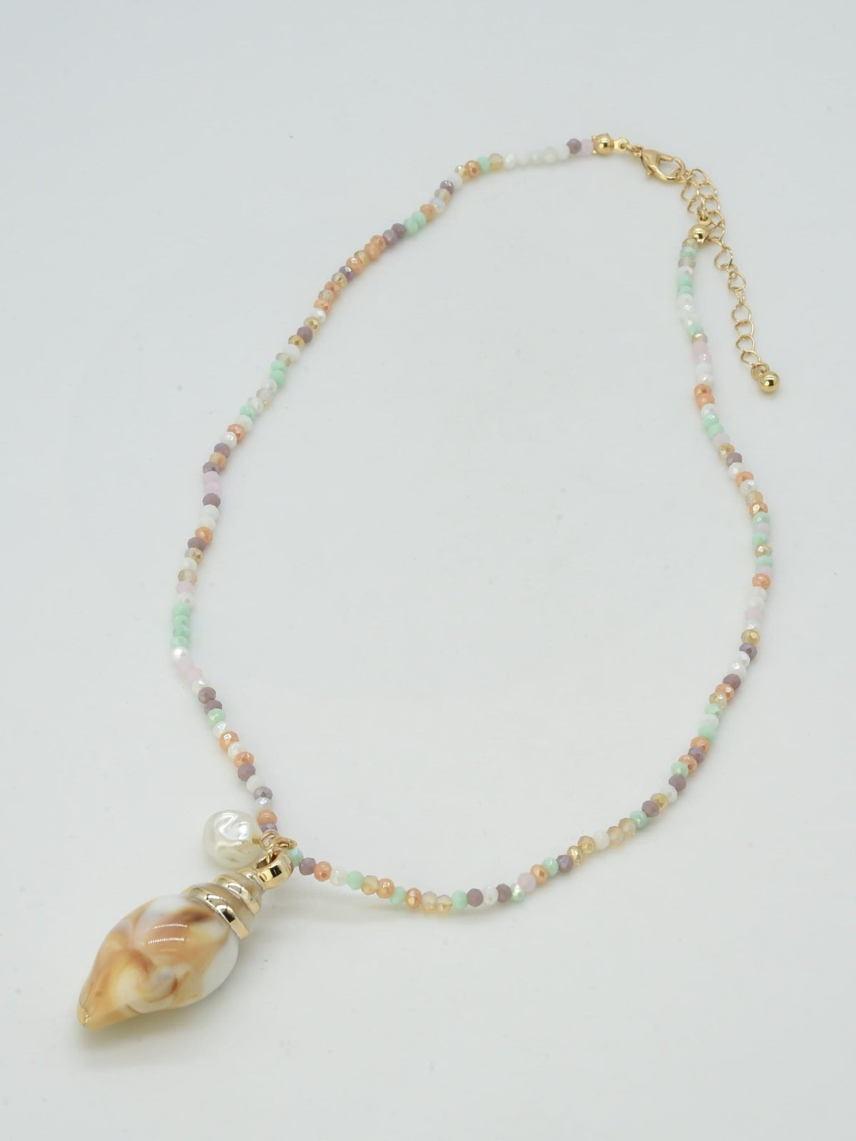 CN4417 Conch Shell Pendant Necklace - MiMi Wholesale