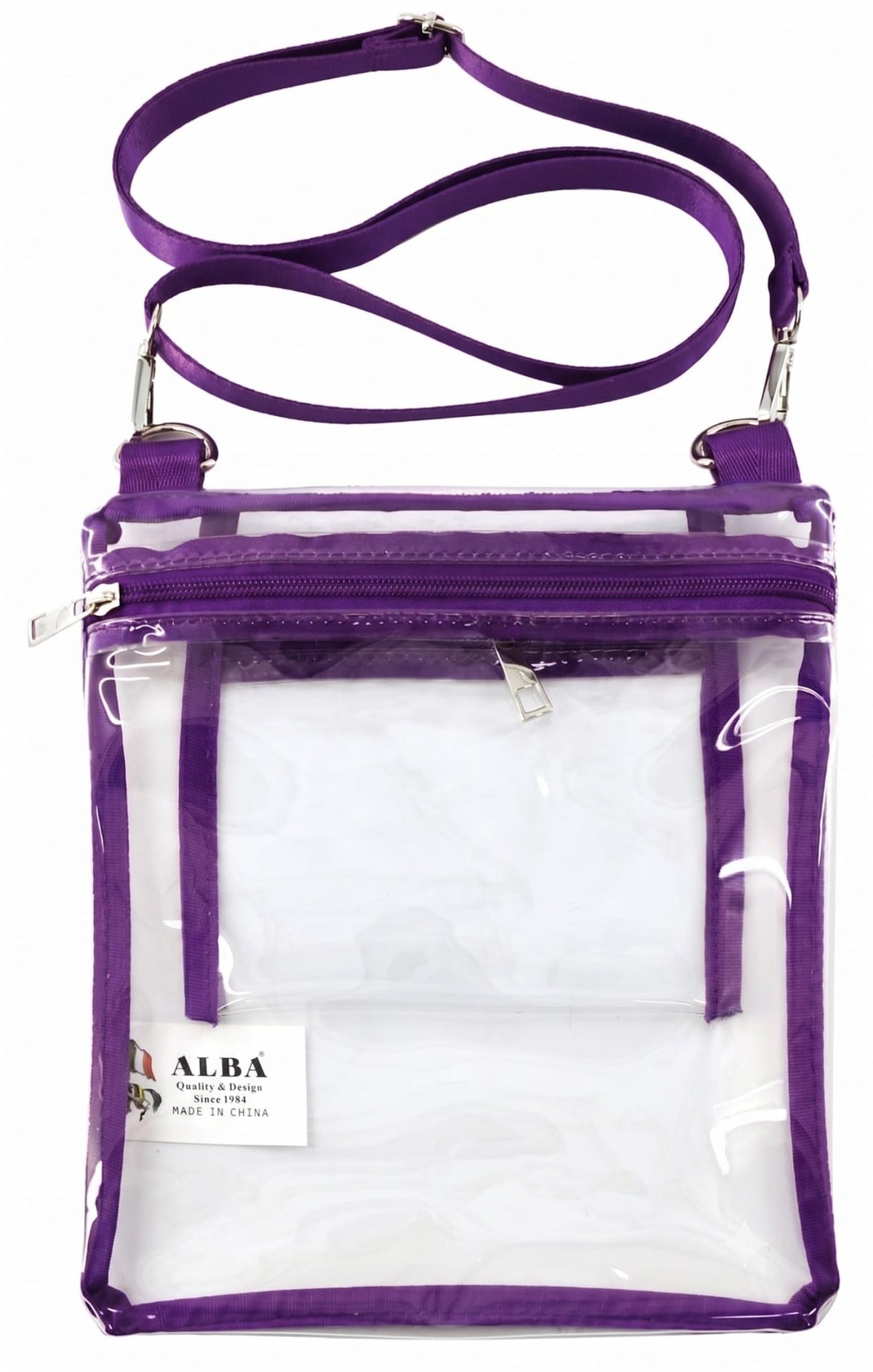 CW211 Ana Clear Gameday Crossbody Bag - MiMi Wholesale