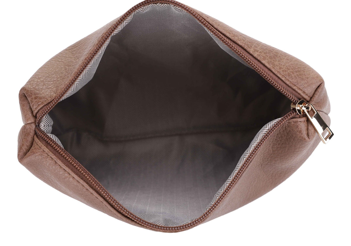 EE84353 - 1 2 in 1 Maya Hobo Tote Bag With Pouch - MiMi Wholesale