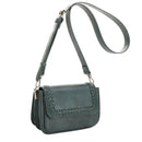 EJ60118 - 7 Val Whipstitch Detail Crossbody Bag - MiMi Wholesale