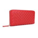EJ60301 Yoona Woven Zip Wallet - MiMi Wholesale