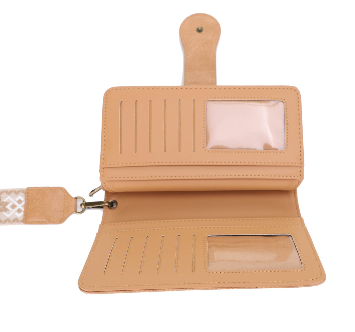 ES60166 Dolly Western Wallet With Boho Wristlet Strap - MiMi Wholesale