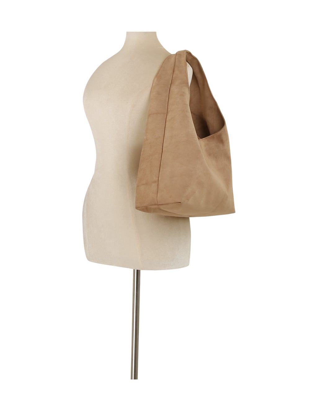 EWB172 Jaz Faux Suede Hobo Tote Bag - MiMi Wholesale