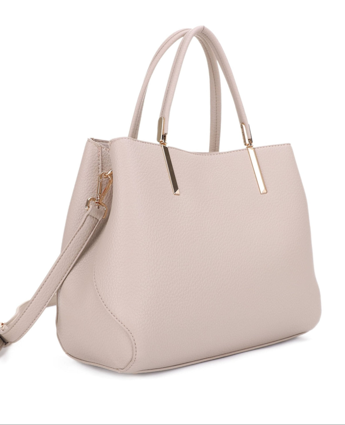 FC20612 Josette Tapered Multi Compartment Satchel/Crossbody Bag - MiMi Wholesale