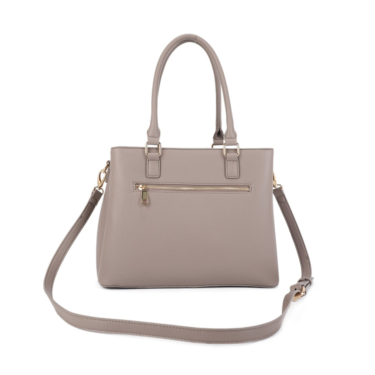 FC30122 Jia Three Compartment Satchel With Bow - MiMi Wholesale
