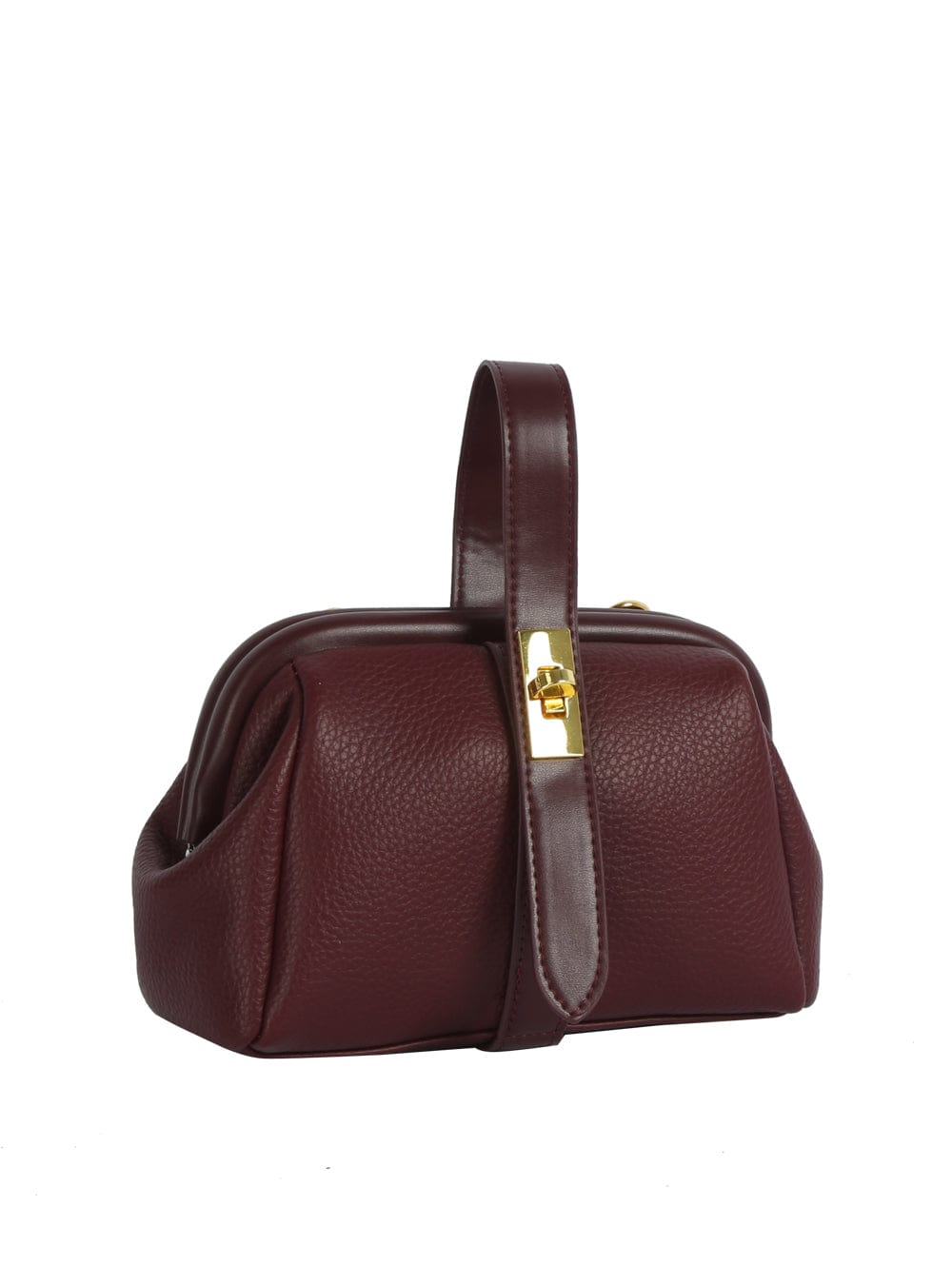 GMS0083 Selah Mini Clutch/Crossbody With Twist Lock Closure - MiMi Wholesale
