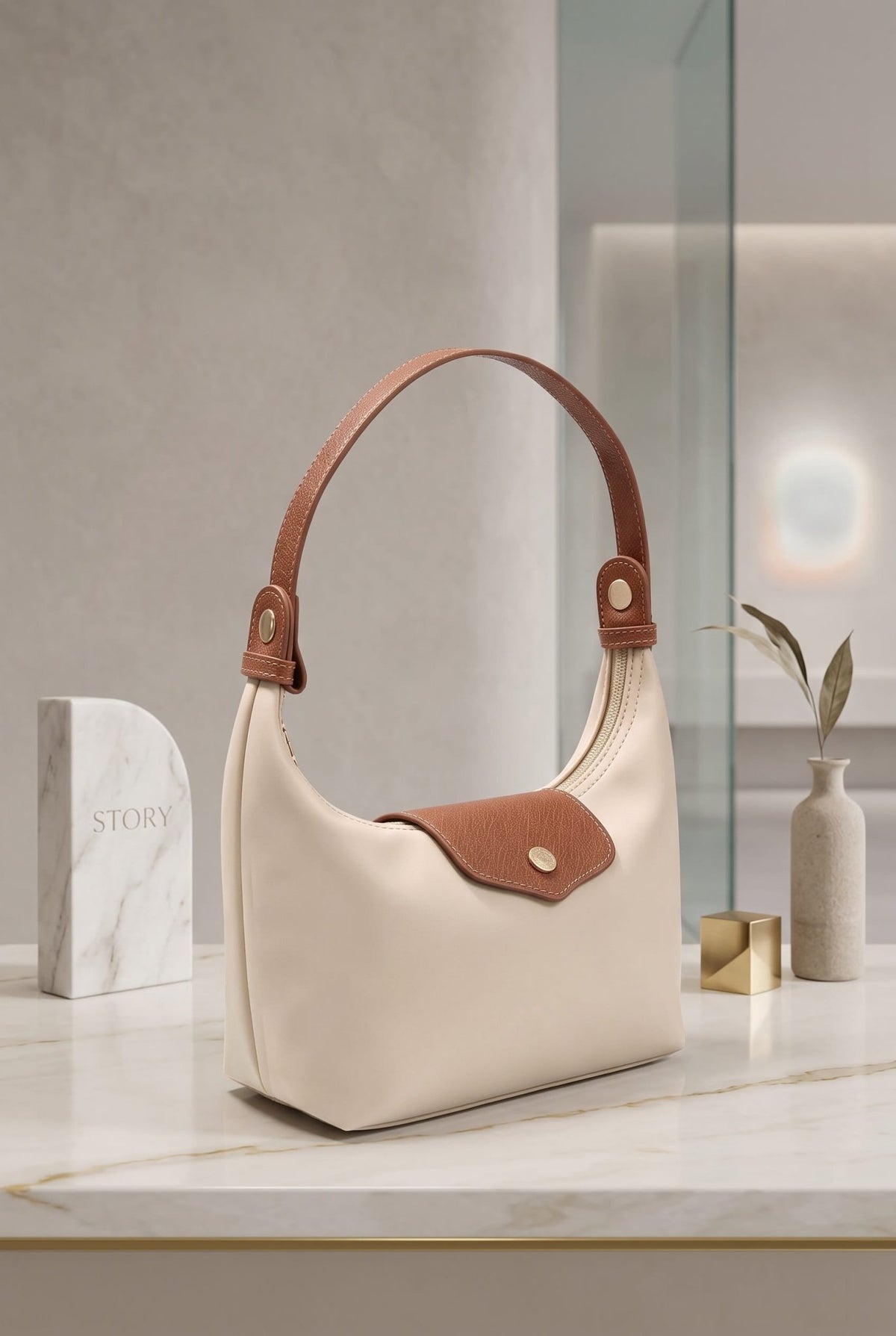 HM780 Nora Nylon 3 way Bag - MiMi Wholesale