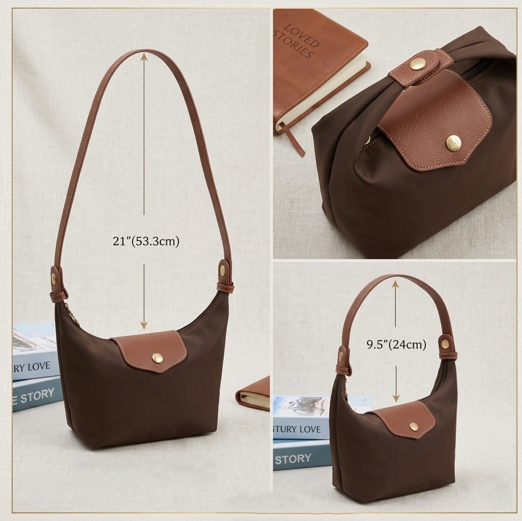 HM780 Nora Nylon Bag - MiMi Wholesale