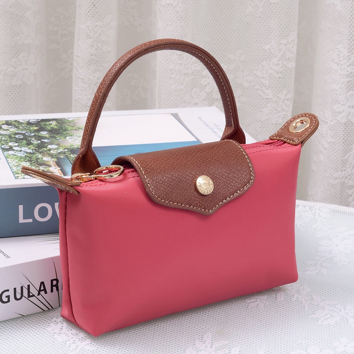 HM781 Penny Nylon Mini Crossbody Bag - MiMi Wholesale