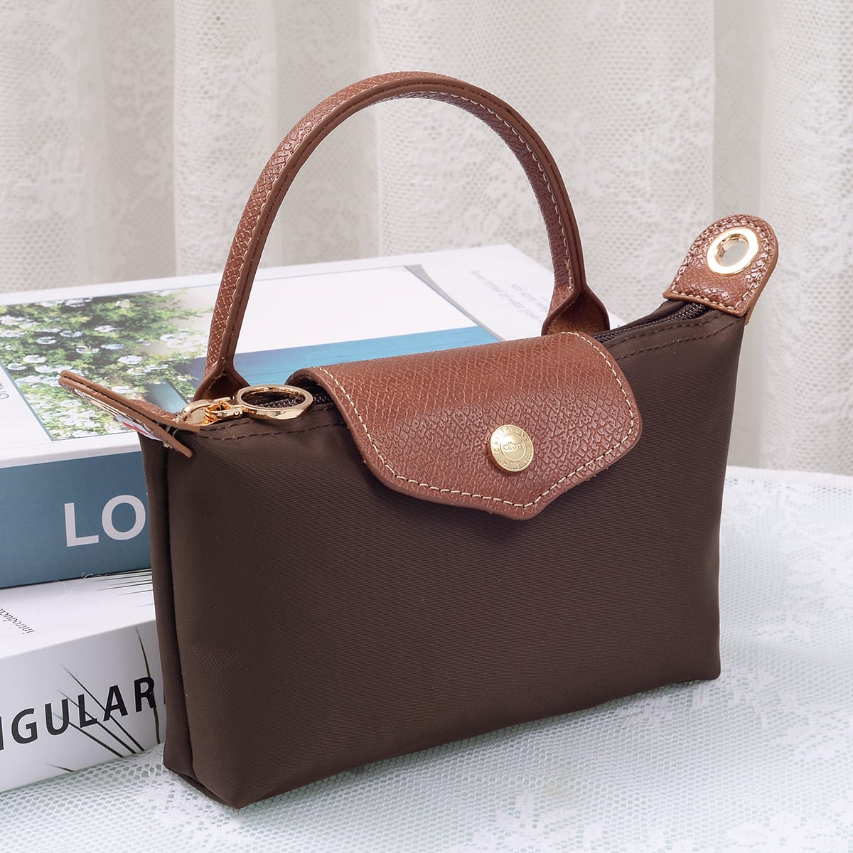 HM781 Penny Nylon Mini Crossbody Bag - MiMi Wholesale