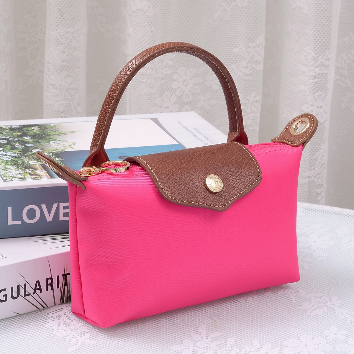 HM781 Penny Nylon Mini Crossbody Bag - MiMi Wholesale