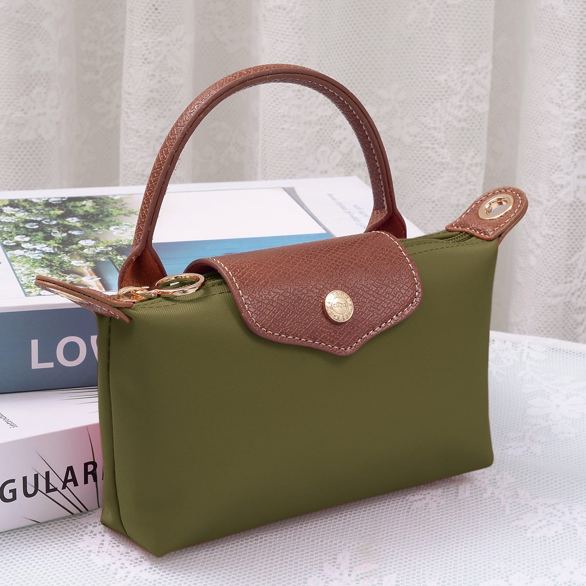 HM781 Penny Nylon Mini Crossbody Bag - MiMi Wholesale