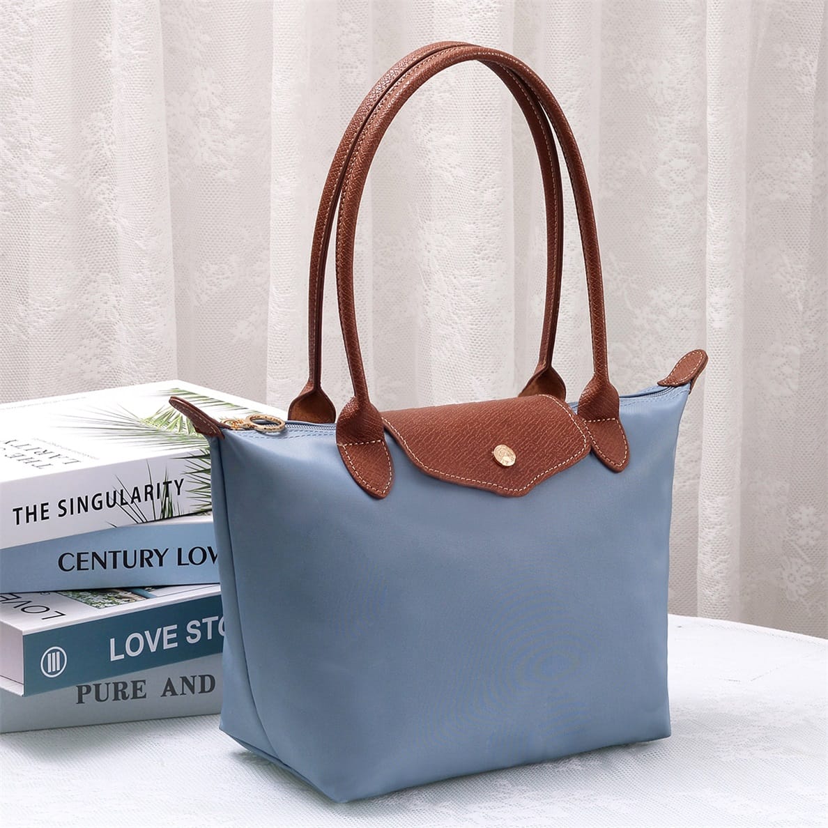HM783 Dorian 13 inch Nylon Tote Bag - MiMi Wholesale