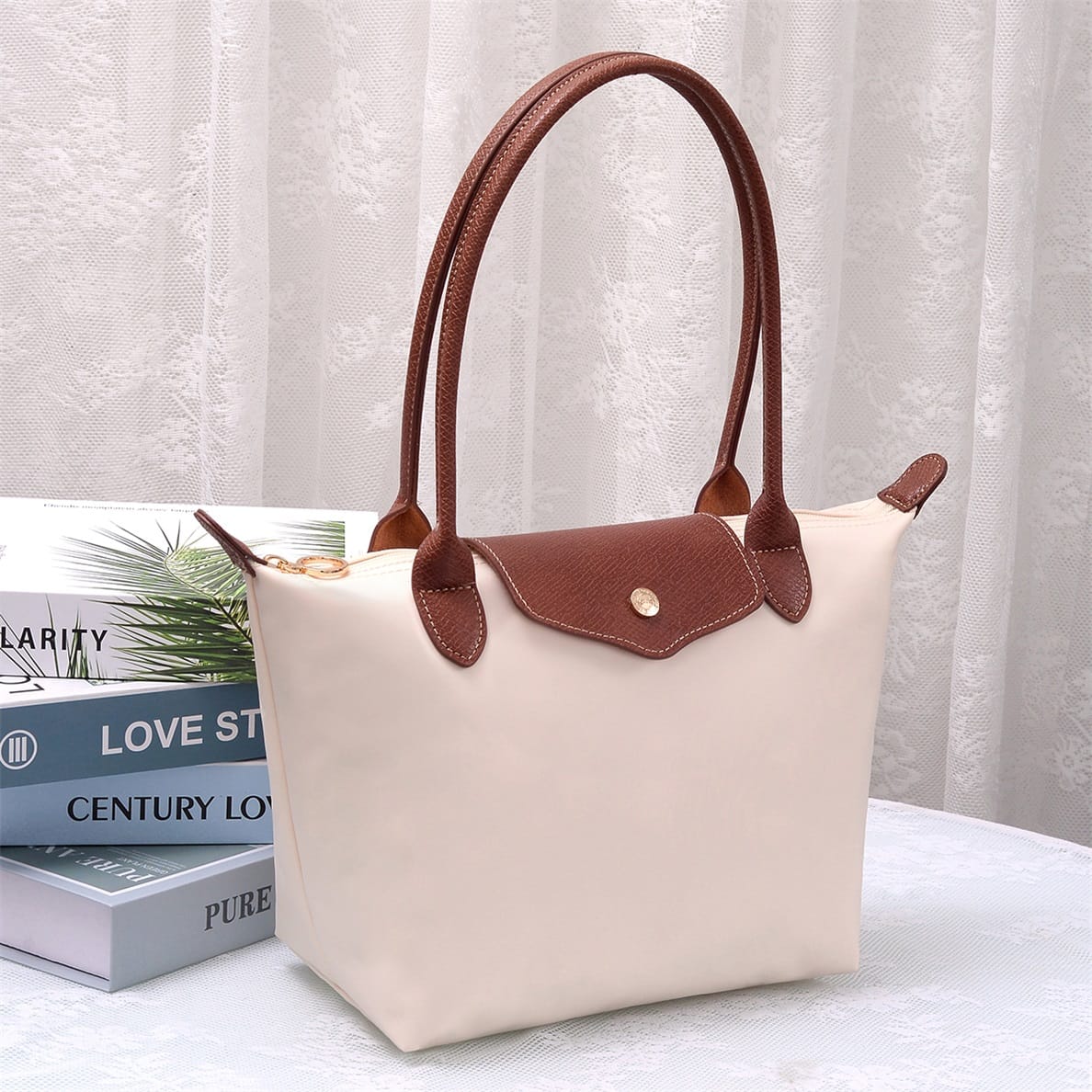 HM783 Dorian 13 inch Nylon Tote Bag - MiMi Wholesale