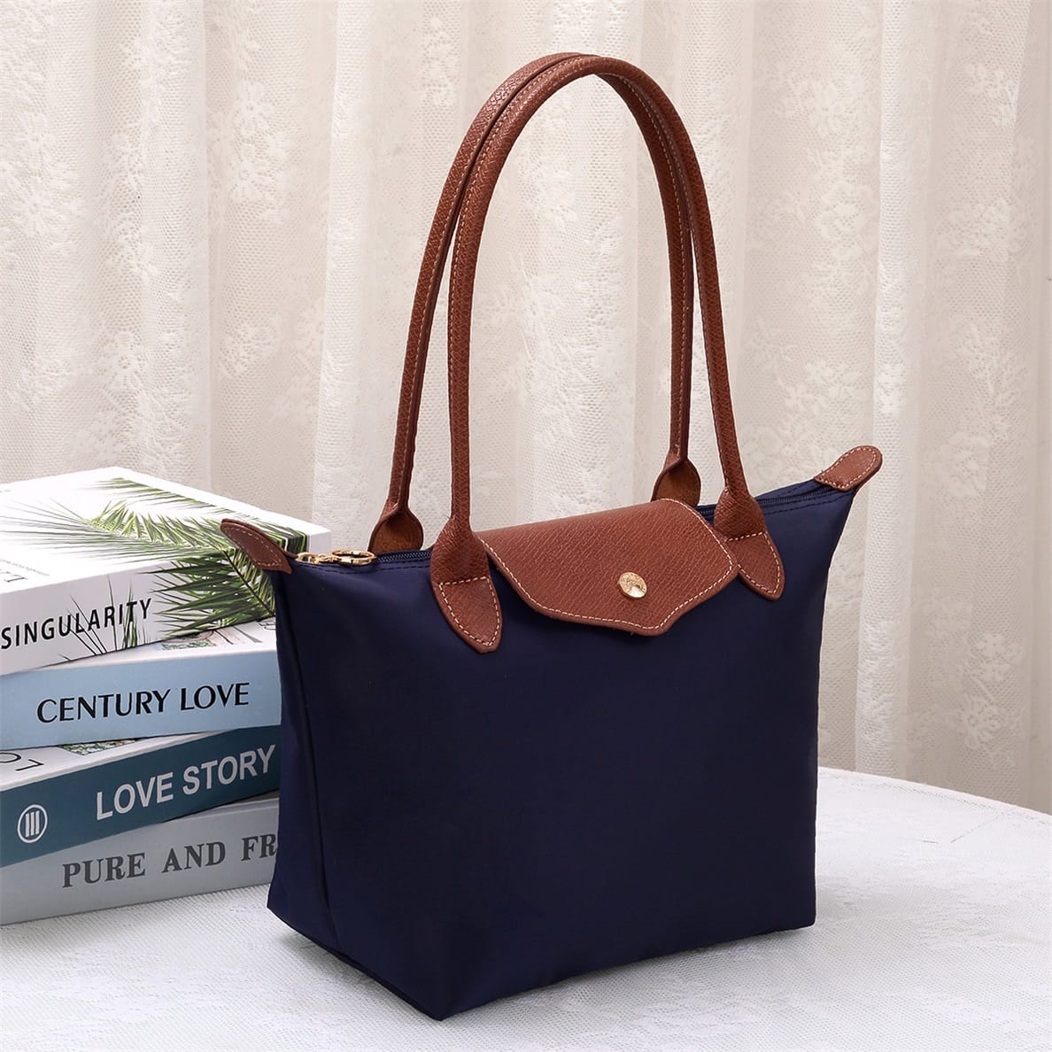 HM783 Dorian 13 inch Nylon Tote Bag - MiMi Wholesale