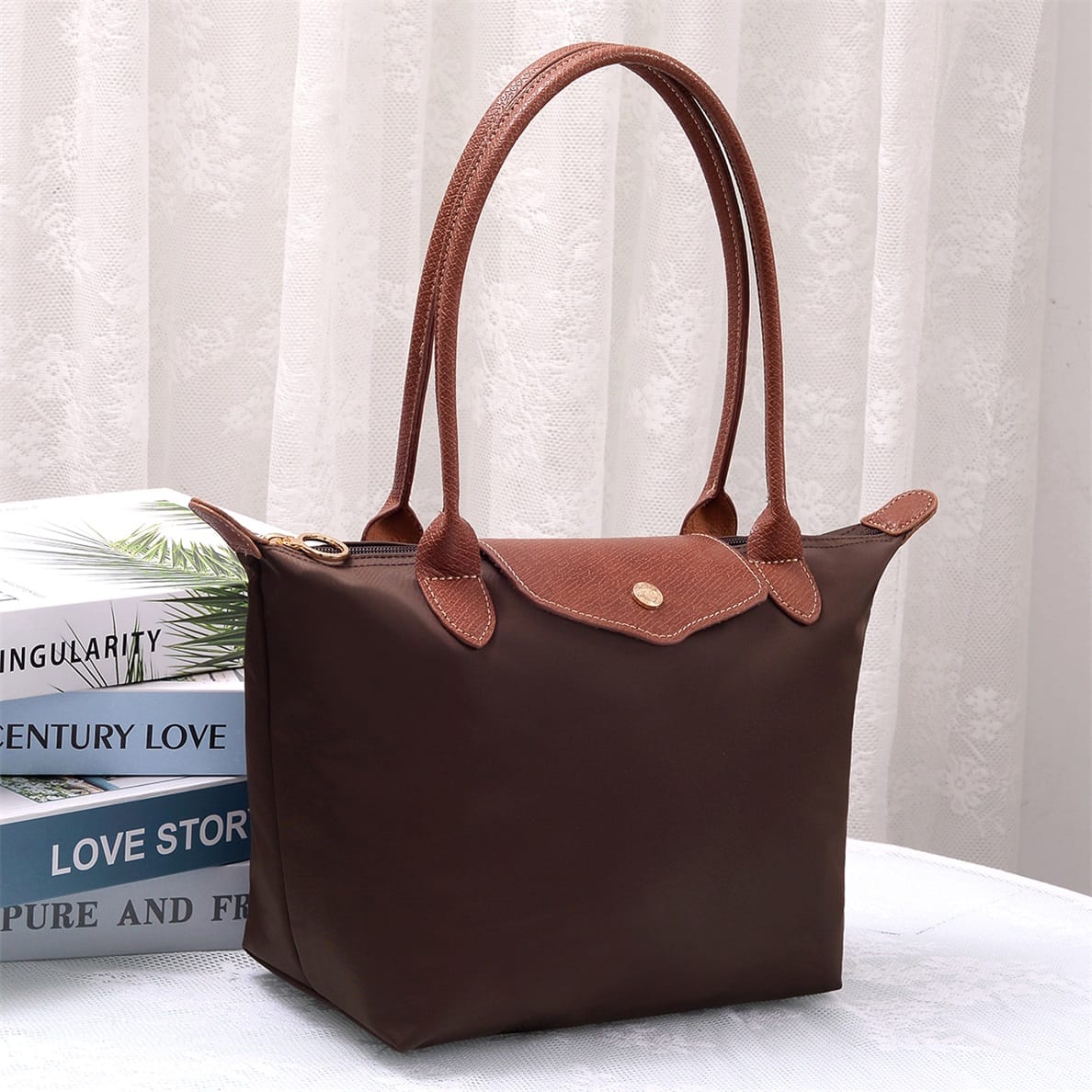HM783 Dorian 13 inch Nylon Tote Bag - MiMi Wholesale