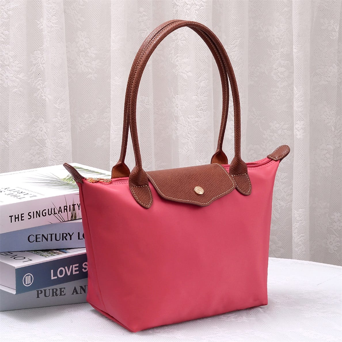 HM783 Dorian 13 inch Nylon Tote Bag - MiMi Wholesale
