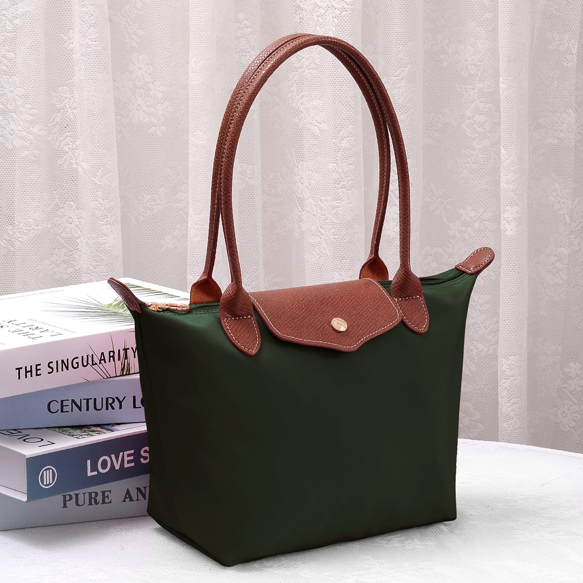 HM783 Shiloh 13 inch Nylon Tote Bag - MiMi Wholesale