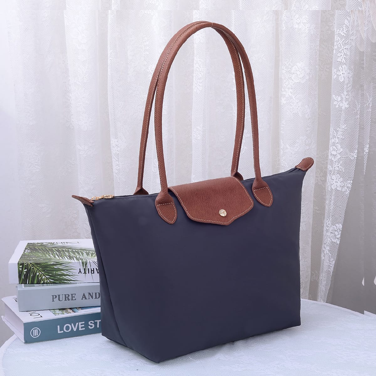 HM785 Dorian 20 inch Nylon Tote Bag - MiMi Wholesale