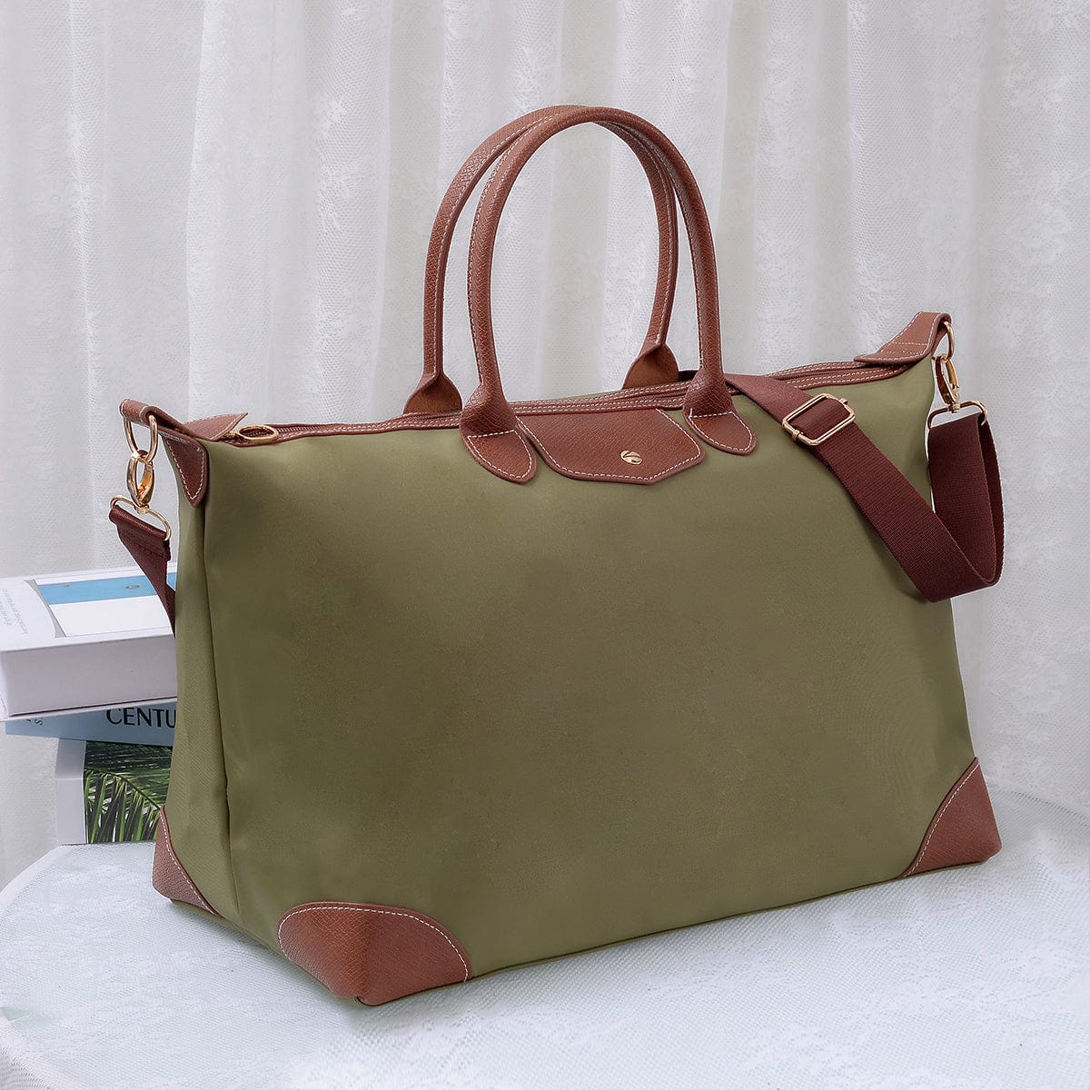 HM786 Marisa Nylon Duffel/Weekender Bag - MiMi Wholesale