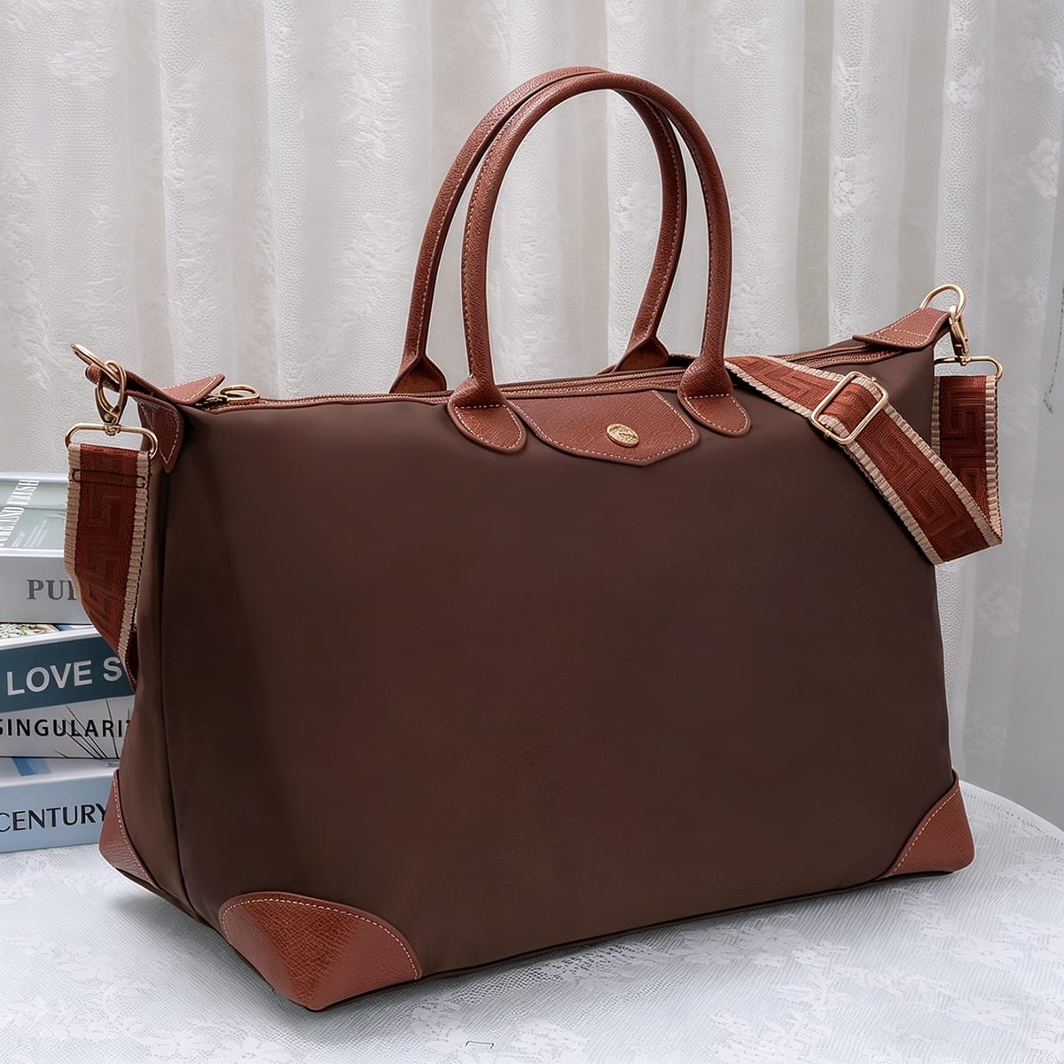 HM786 Marisa Nylon Duffel/Weekender Bag - MiMi Wholesale