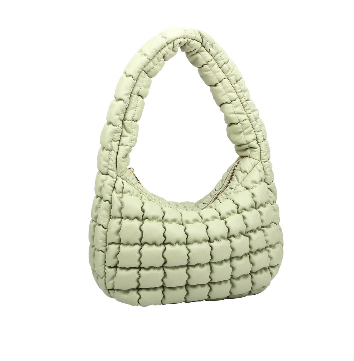 HQ128 Mila Quilted Puffer Shoulder Bag - MiMi Wholesale