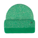 HTC0068 Two Tone Heather Stripe Cuff Beanie - MiMi Wholesale