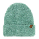 HTC0118 Metallic Eyelash Cuff Beanie - MiMi Wholesale