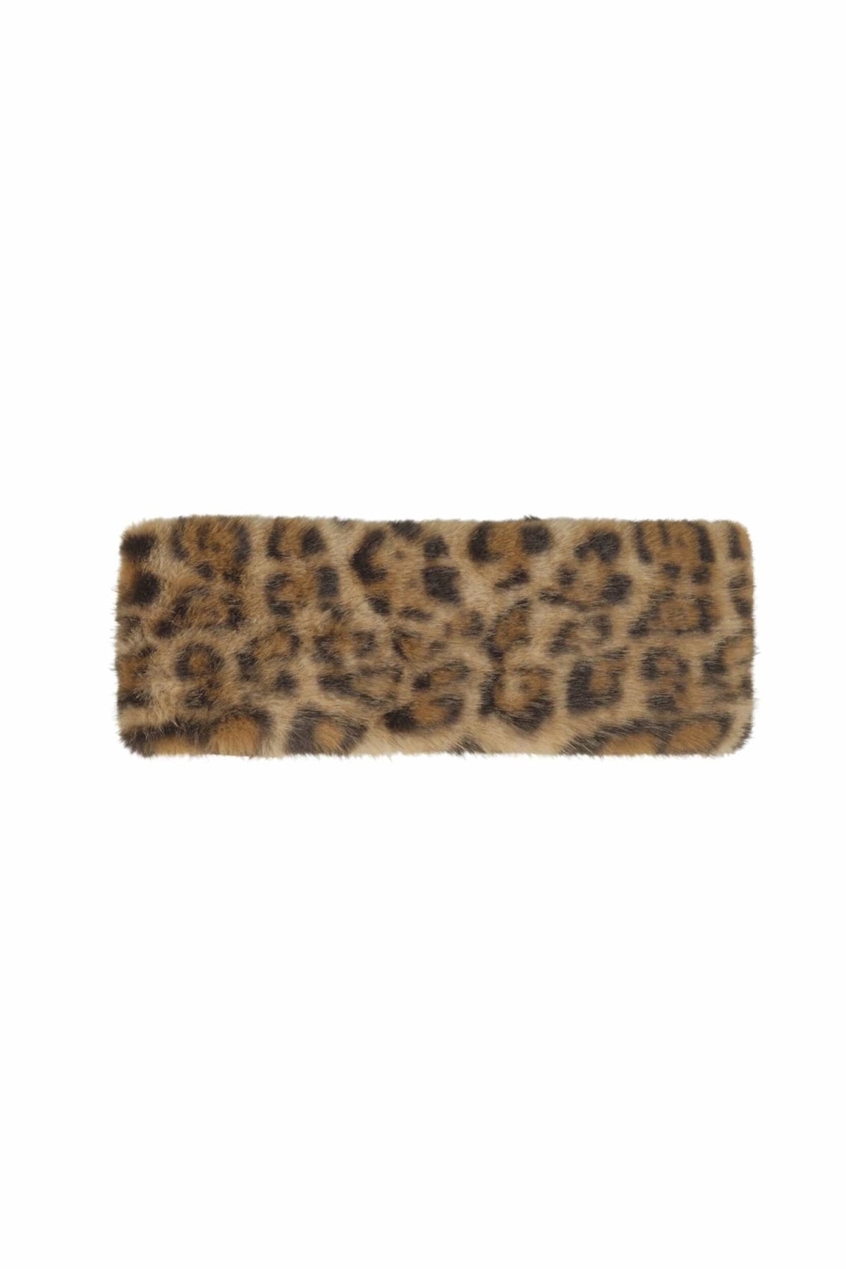 HWE0162 Zoe Leopard Faux Fur Headwrap - MiMi Wholesale