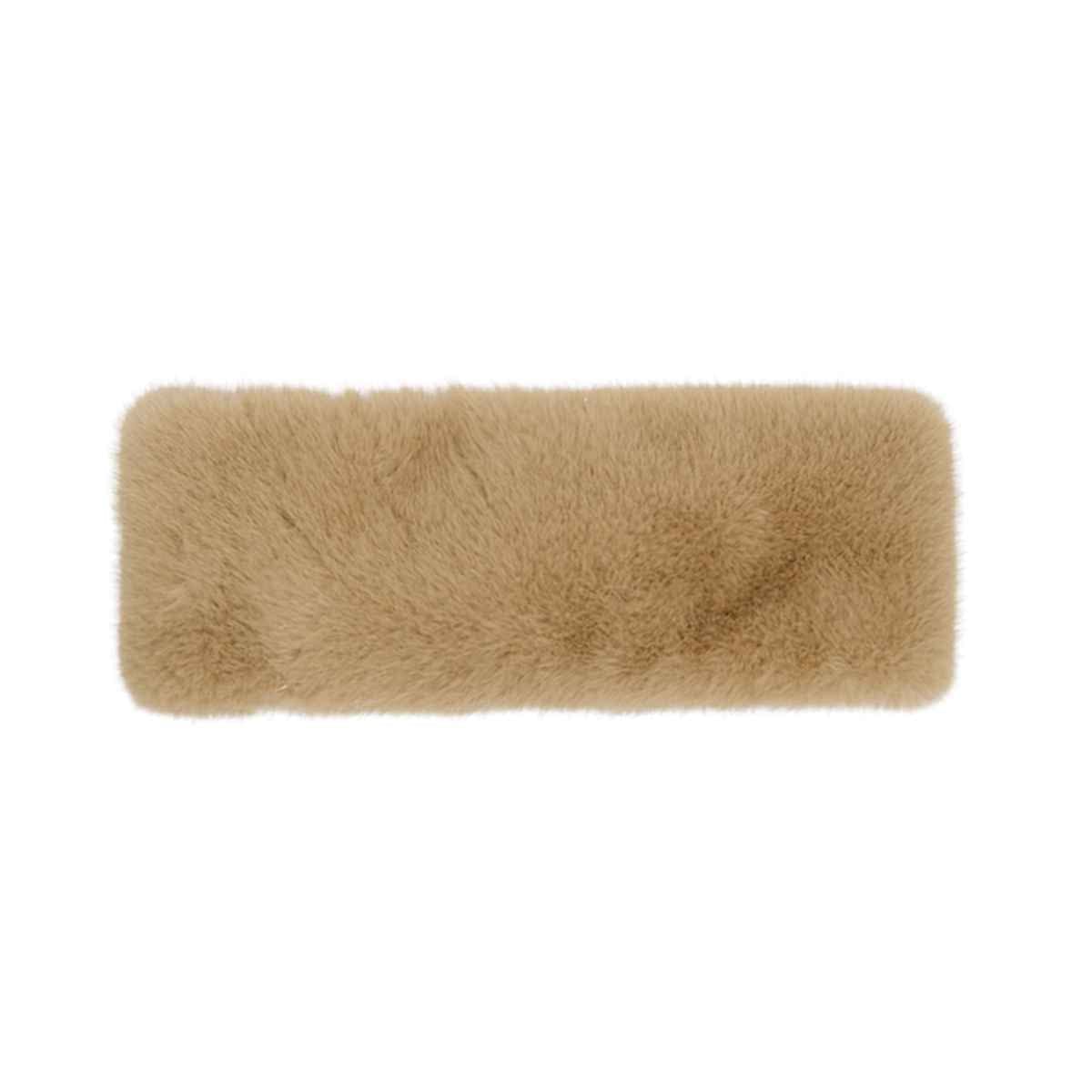 HWE0169 Glitter Short Fur Head Wrap - MiMi Wholesale