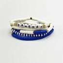 JB1001 Gameday Stretch Bracelet Set - MiMi Wholesale