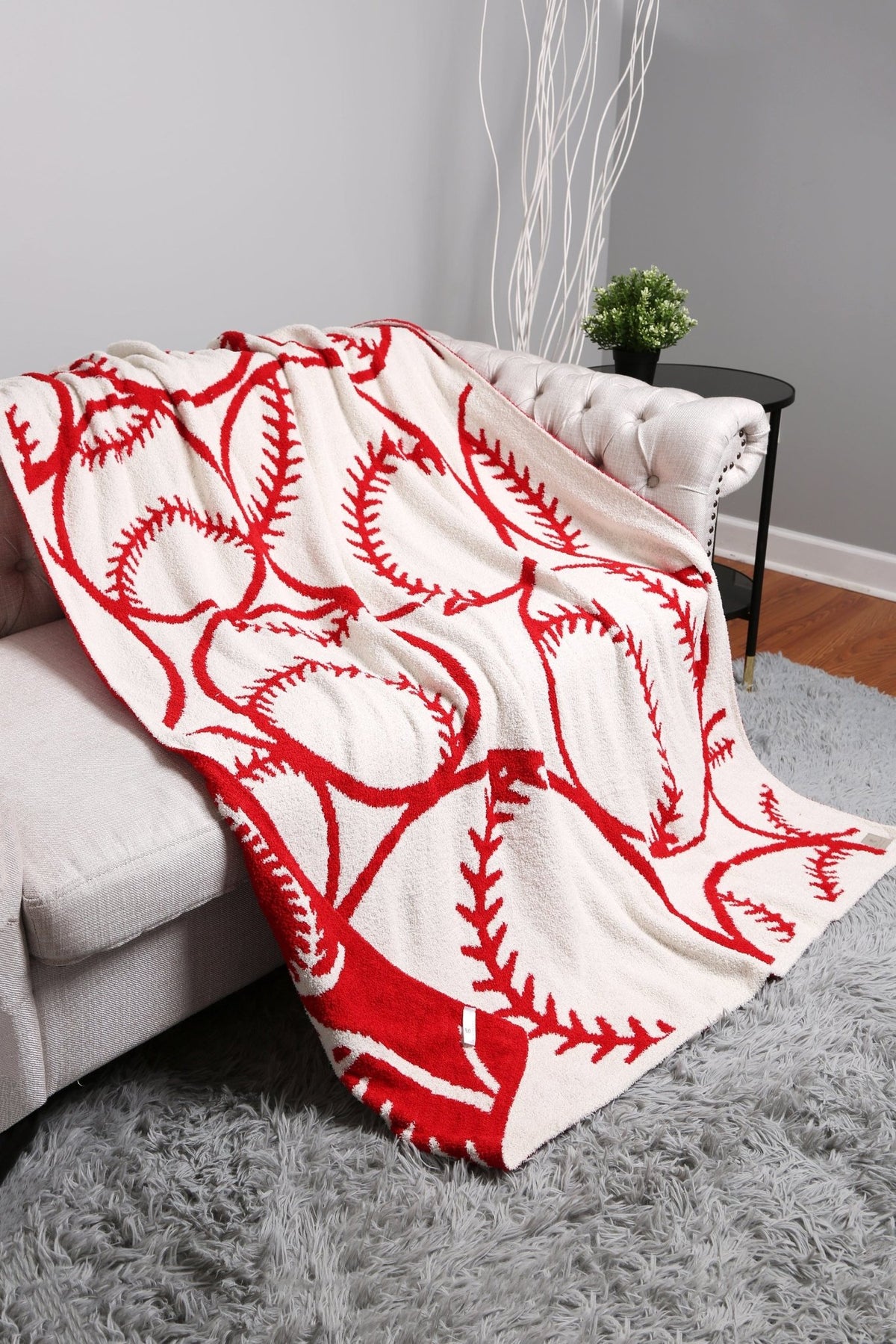JCL4320 Super Lux Baseball Blanket - MiMi Wholesale