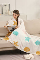 JCL6078 Super Lux Sea Life Throw Blanket - MiMi Wholesale