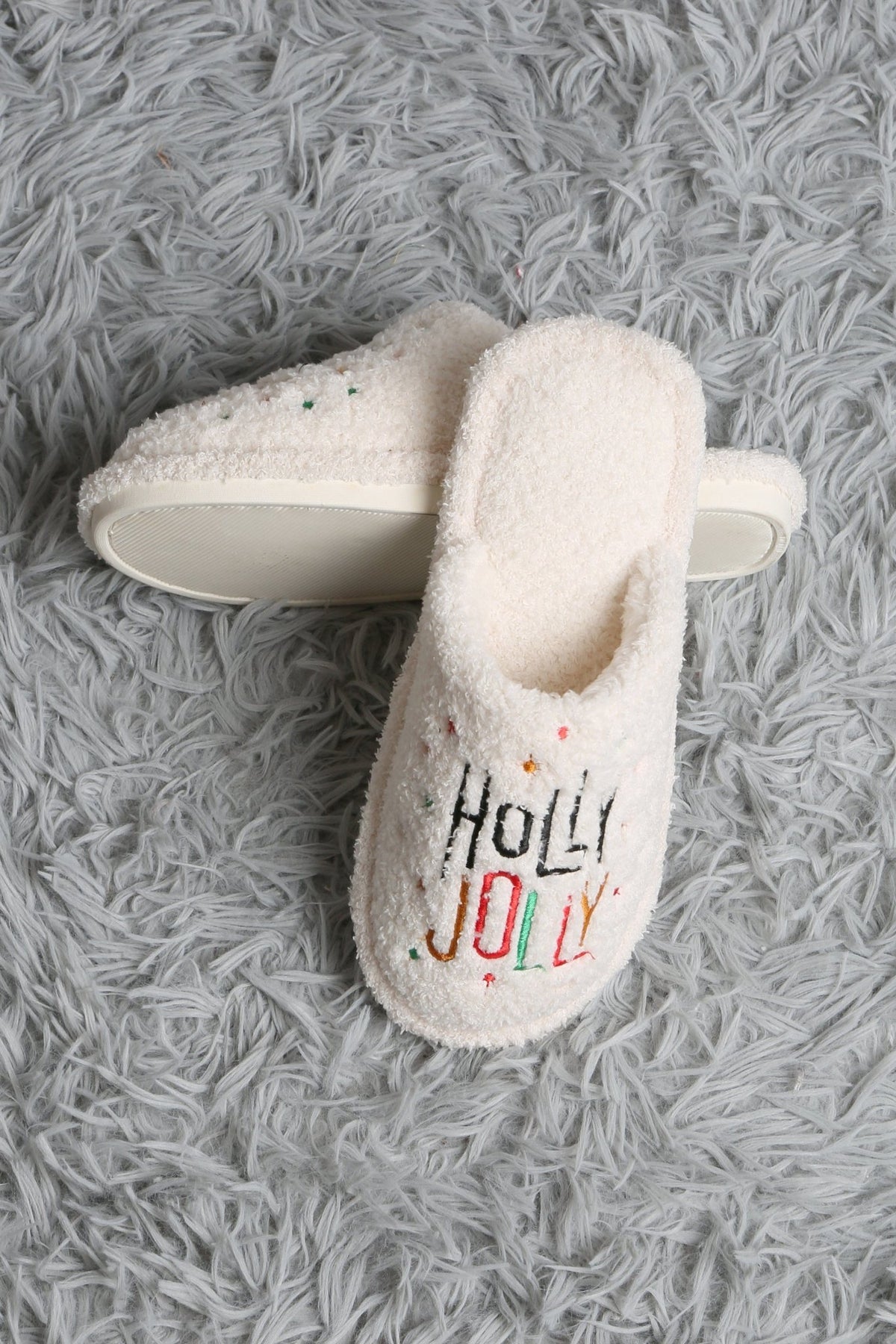 JCL6120 Super Lux Christmas Slippers - MiMi Wholesale