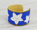 JMB1001 Gameday Star Beaded Cuff - MiMi Wholesale