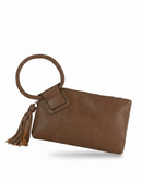 JYM0346 Soft Vegan Leather Wristlet/Clutch With Tassel - MiMi Wholesale