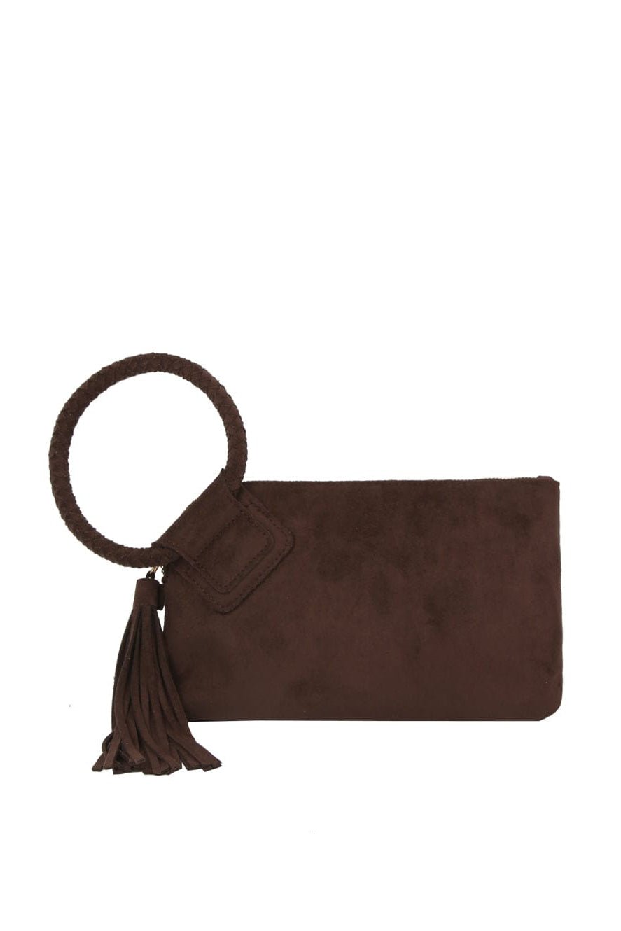 JYM0578 Suede Bangle Clutch - MiMi Wholesale