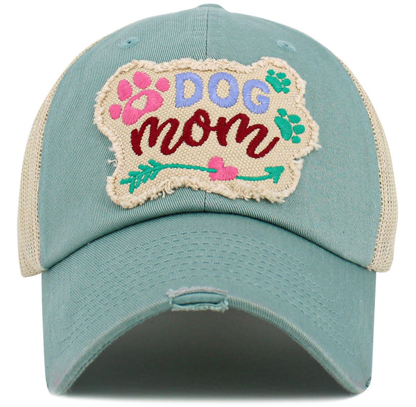 KBV1591 Dog Mom Meshback Baseball Cap - MiMi Wholesale