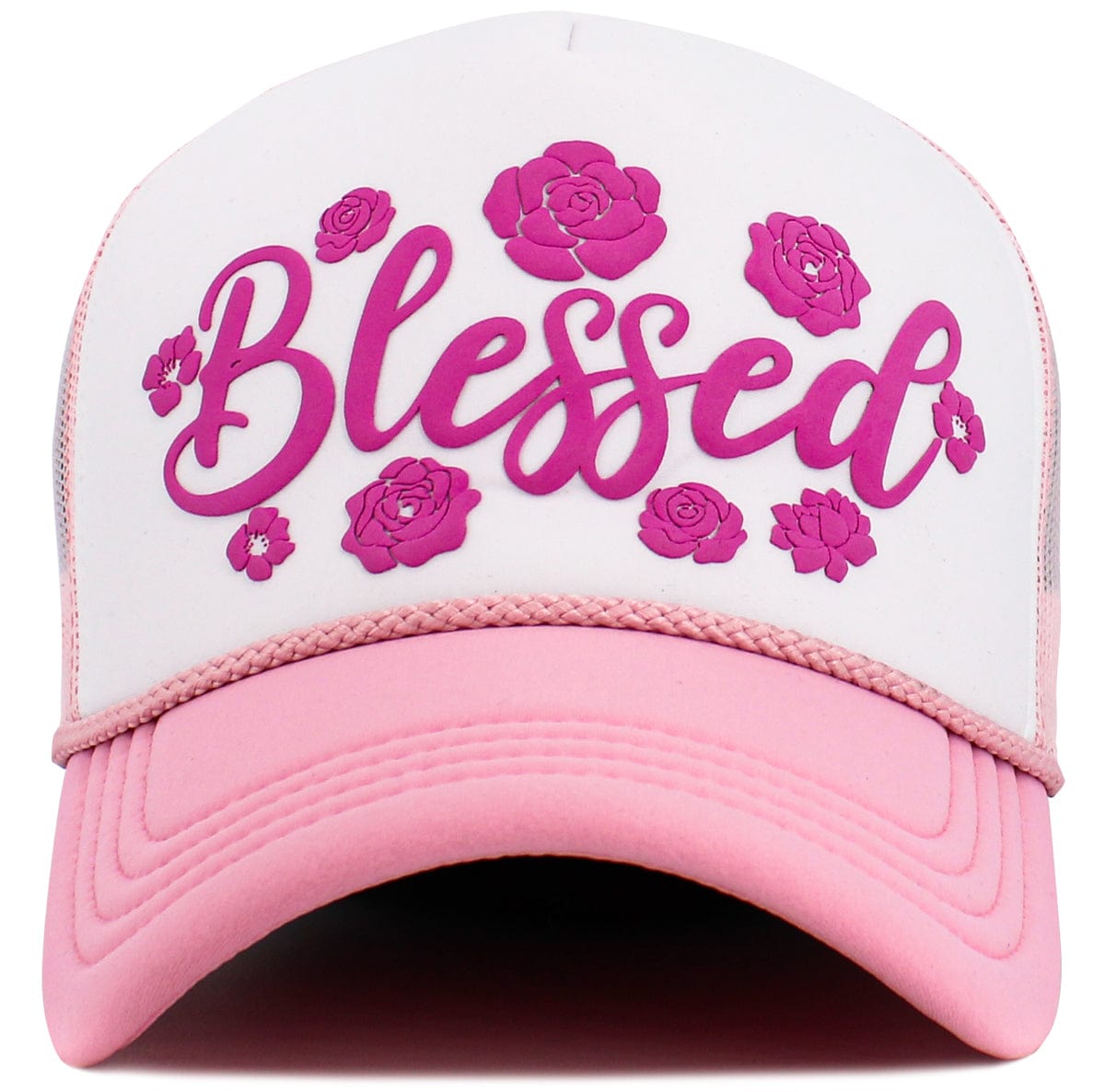 KBV1626 Blessed Foam Trucker Mesh Cap - MiMi Wholesale