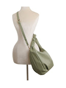 LMS212 - Z Braid Handle Hobo Bag/Crossbody - MiMi Wholesale
