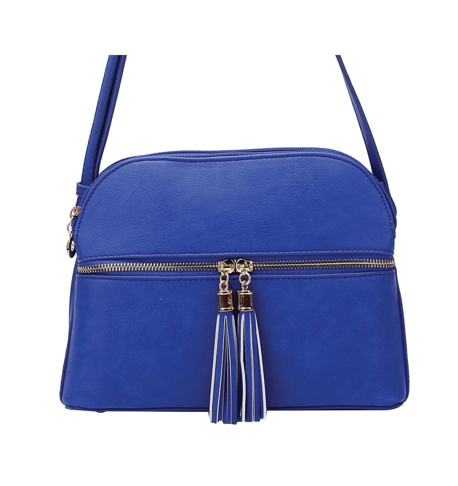 LP050 Selena Crossbody Bag With Tassel Detail - MiMi Wholesale