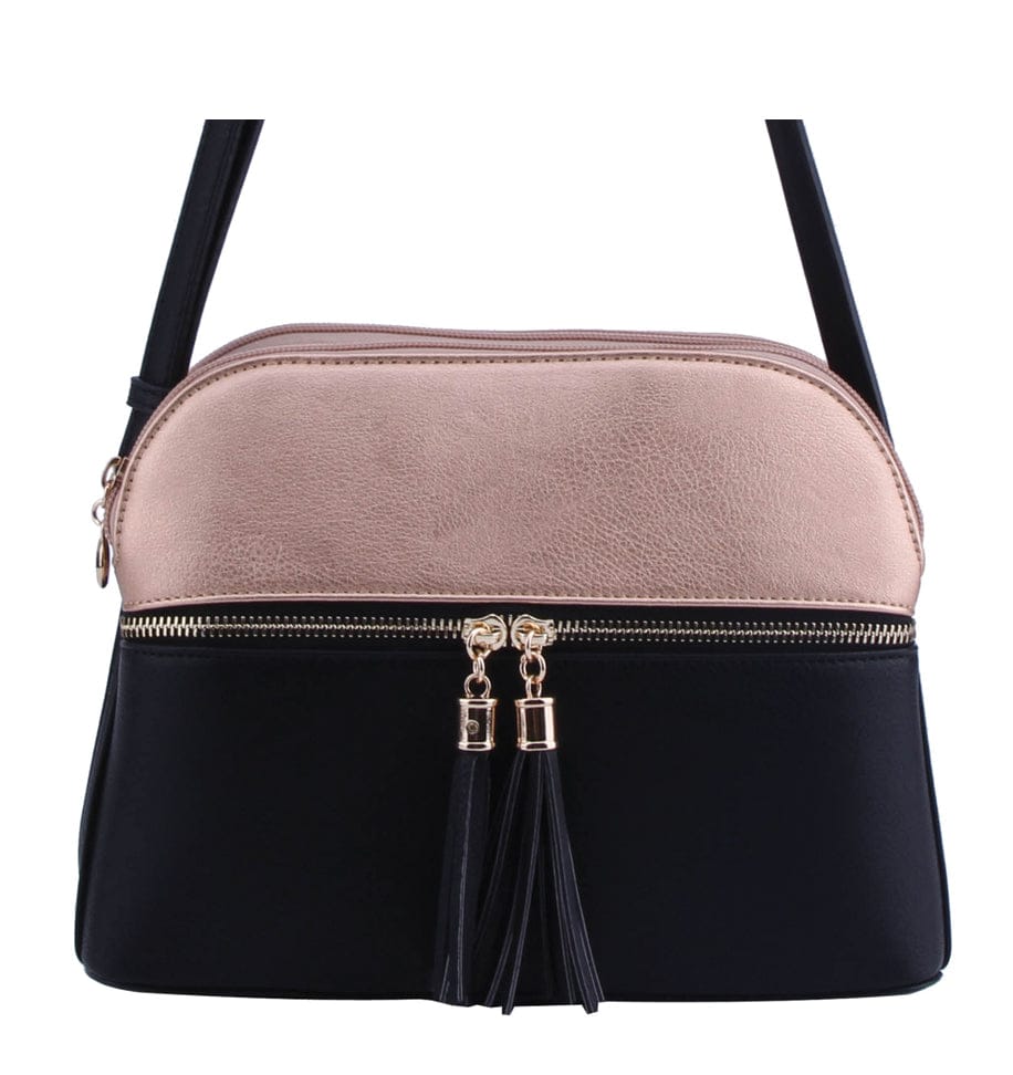 LP050 Selena Crossbody Bag With Tassel Detail - MiMi Wholesale