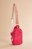 LQ286 - Z Nina Sling Bag With Guitar Strap - MiMi Wholesale