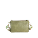 LQ342 - Z Melissa Multi Zip Pocket Crossbody With Guitar Strap - MiMi Wholesale