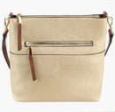 LQF038Z Elina Zipper Front Crossbody Bag - MiMi Wholesale